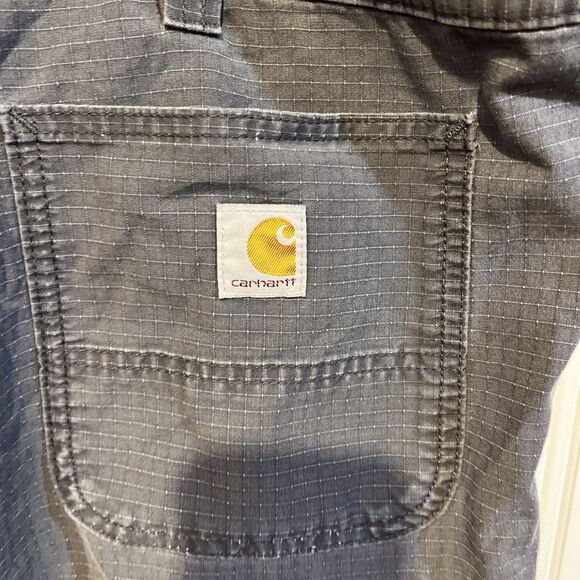 Carhartt Force Cargo Shorts Men’s Size 46 Relaxed Fit Grey Workwear BS3543-M - Picture 6 of 10